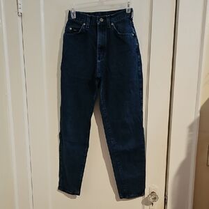 Lee Classic Blue Women's Vintage Mom Jeans Size 4 Petite